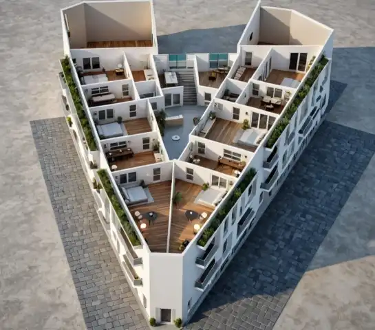 Vista exterior de Apartamento en venta en Madrid con Calefacción, Amueblado y Horno