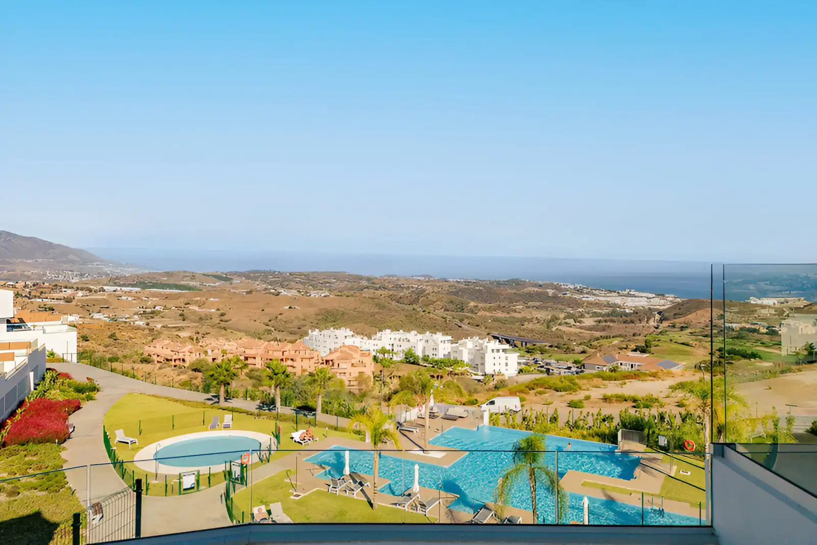 Vista exterior de Apartamento en venta en Mijas con Aire acondicionado, Calefacción y Terraza