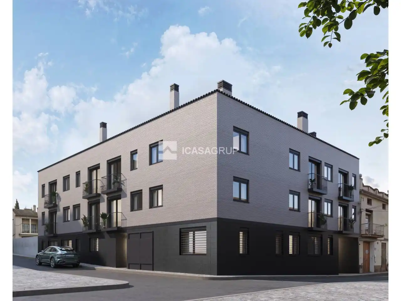 Außenansicht von Wohnung zum Verkauf in Rubí mit Klimaanlage und Parkett