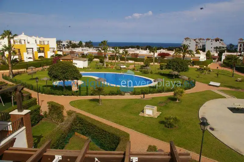 Garden of Flat for rent in Vera
