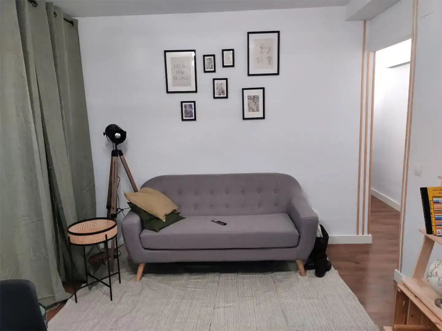 Sala d'estar de Pis en venda en Camas amb Aire condicionat, Parquet i Moblat