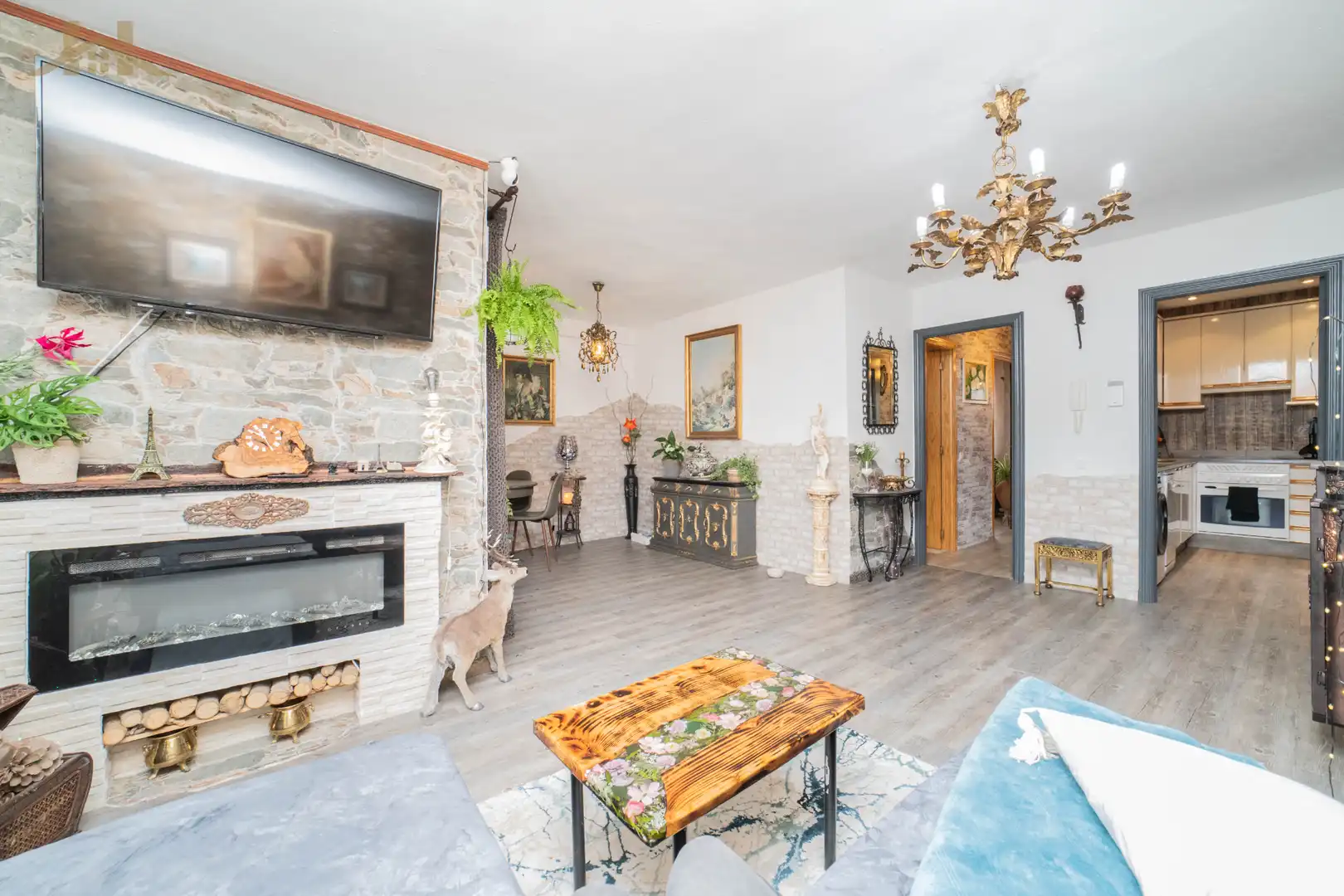 Living room of Flat for sale in Santa Cruz del Retamar  with Heating and Terrace