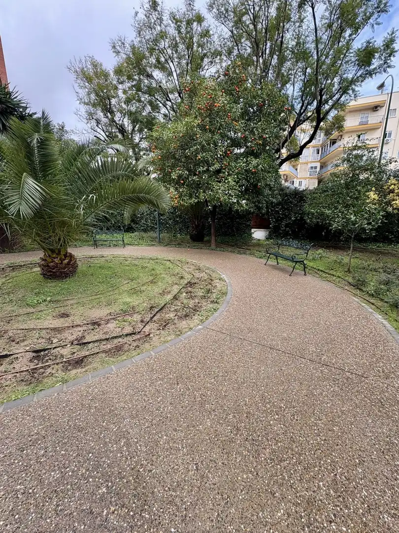 Garden of Flat for sale in Sevilla  with Air Conditioner, Heating and Terrace