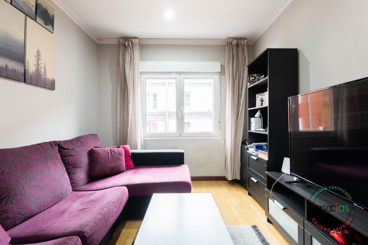 Living room of Flat for sale in Gijón 