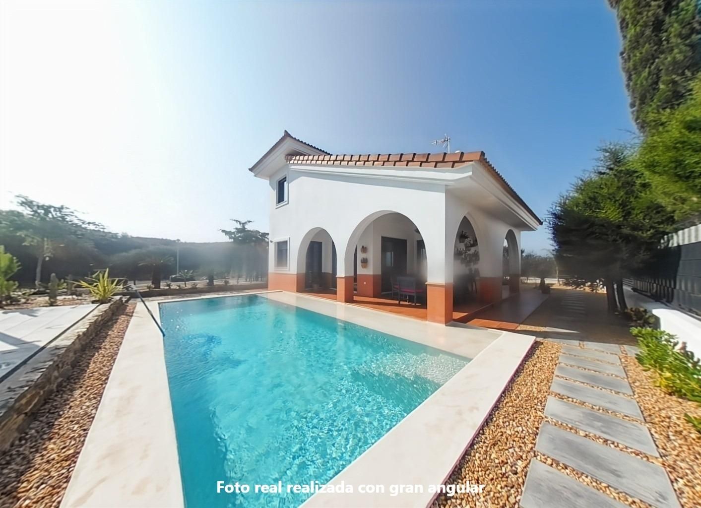 Swimming pool of House or chalet for sale in Oria  with Private garden, Terrace and Storage room
