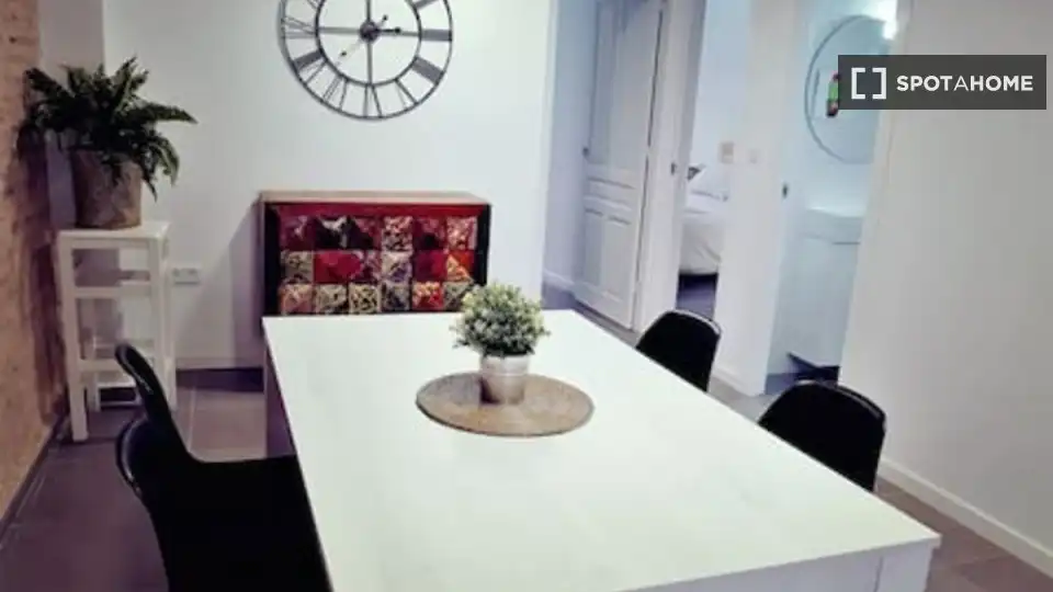 Comedor de Piso de alquiler en Valencia con Aire acondicionado, Calefacción y Amueblado