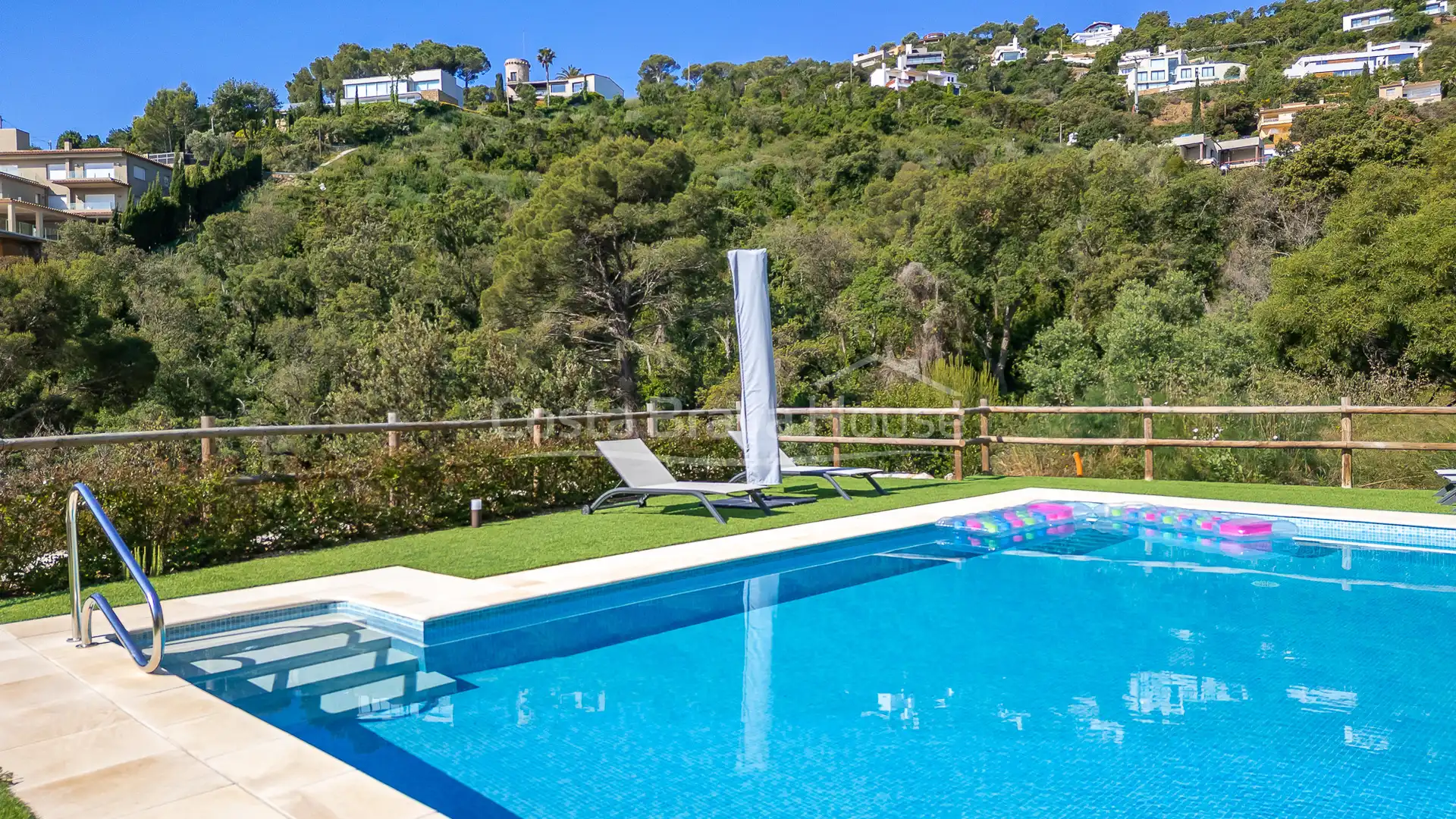 Swimming pool of Houses for sale in Begur  with Air Conditioner, Heating and Private garden