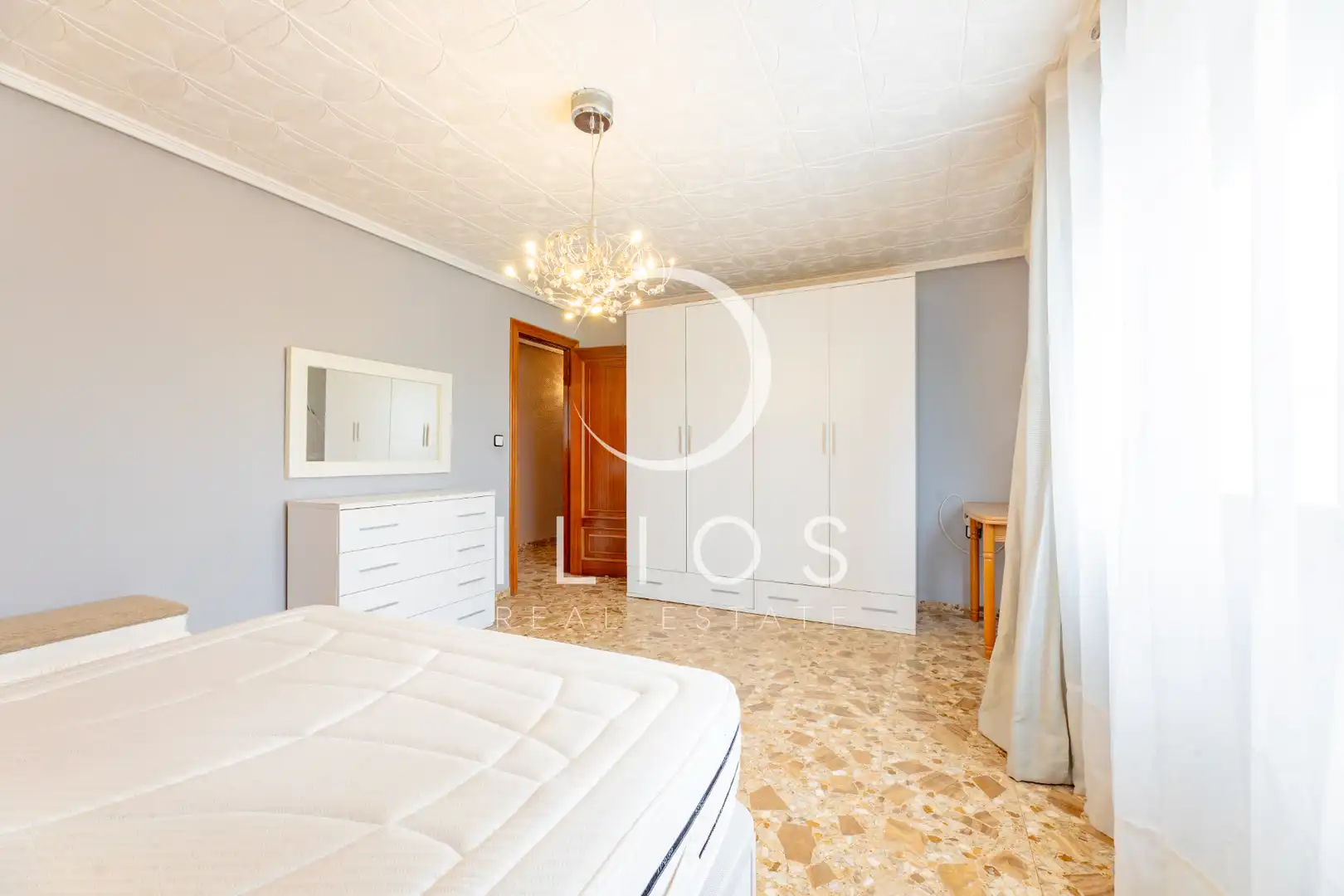 Bedroom of Flat for sale in Manises  with Air Conditioner, Terrace and Balcony
