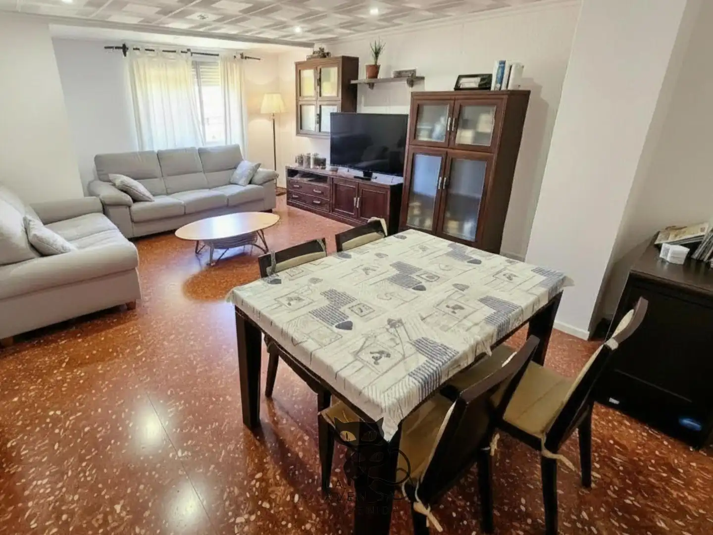 Sala de estar de Apartamento en venta en Massanassa con Aire acondicionado y Amueblado