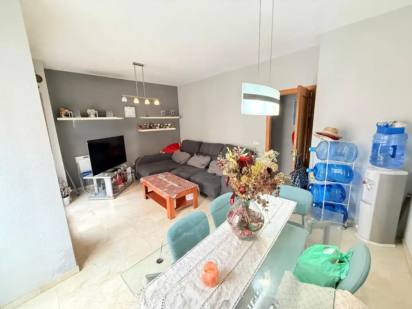 Sala de estar de Piso en venta en Málaga con Aire acondicionado y Amueblado
