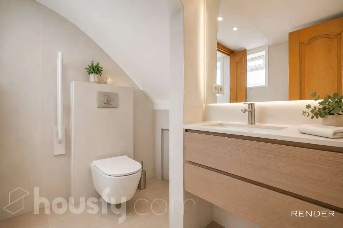 Bathroom of Houses for sale in Madrid  with Air Conditioner, Heating and Terrace