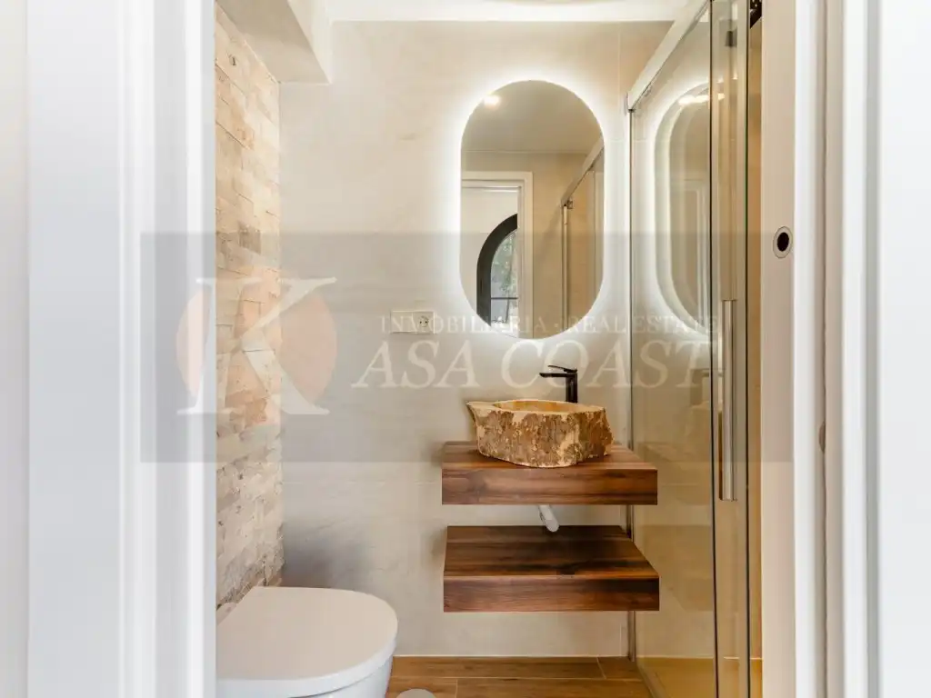 Bany de Casa o xalet en venda en Mijas amb Aire condicionat, Jardí privat i Terrassa
