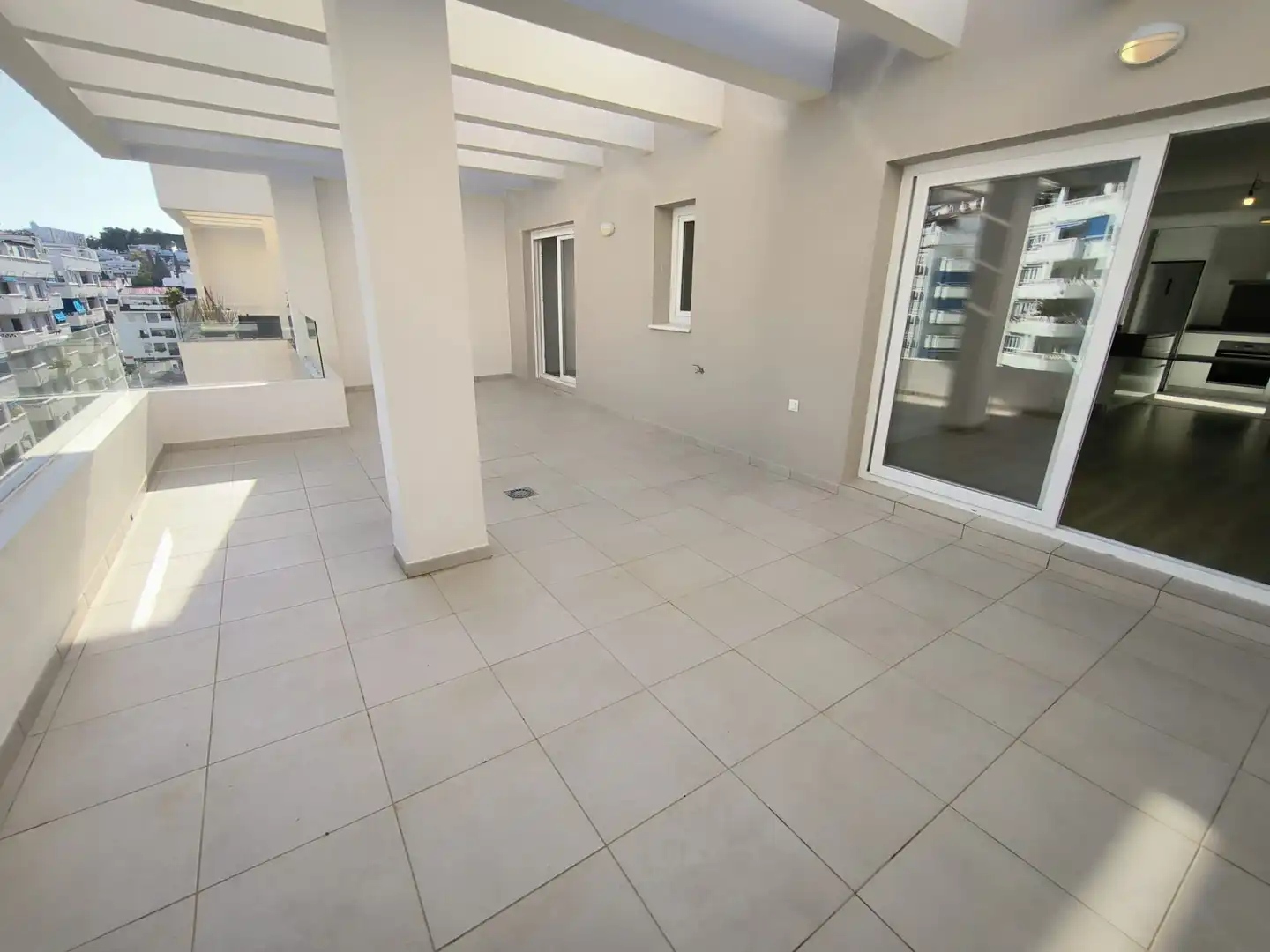 Terrace of Attic for rent in Marbella  with Air Conditioner, Terrace and Swimming Pool