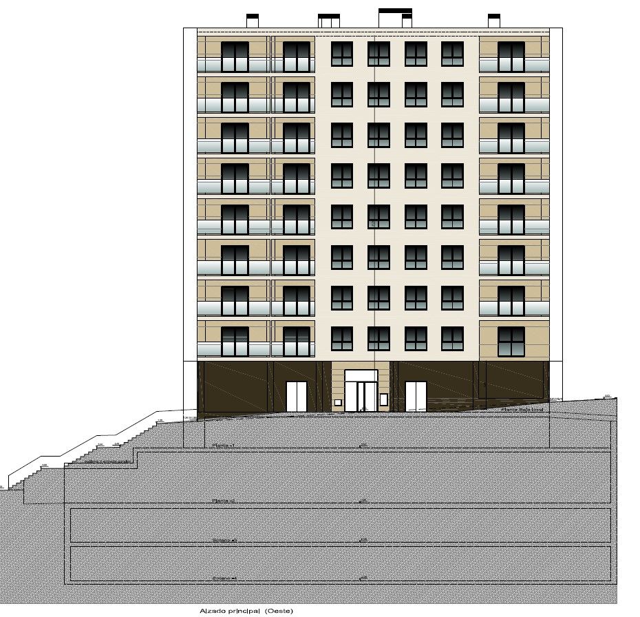 Exterior view of Flat for sale in Barbadás  with Heating, Parquet flooring and Storage room