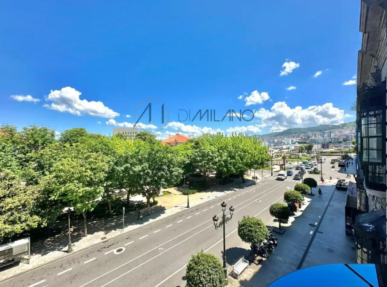 Exterior view of Flat for sale in Vigo   with Heating, Parquet flooring and Storage room