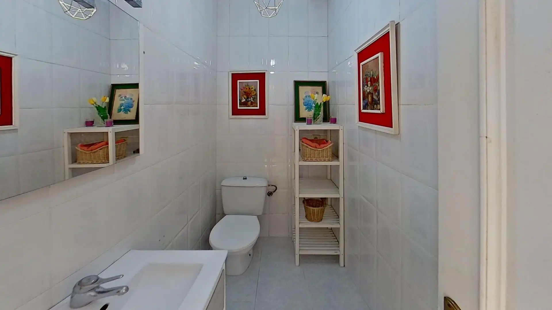 Baño de Casa o chalet en venta en Gijón  con Calefacción, Jardín privado y Parquet