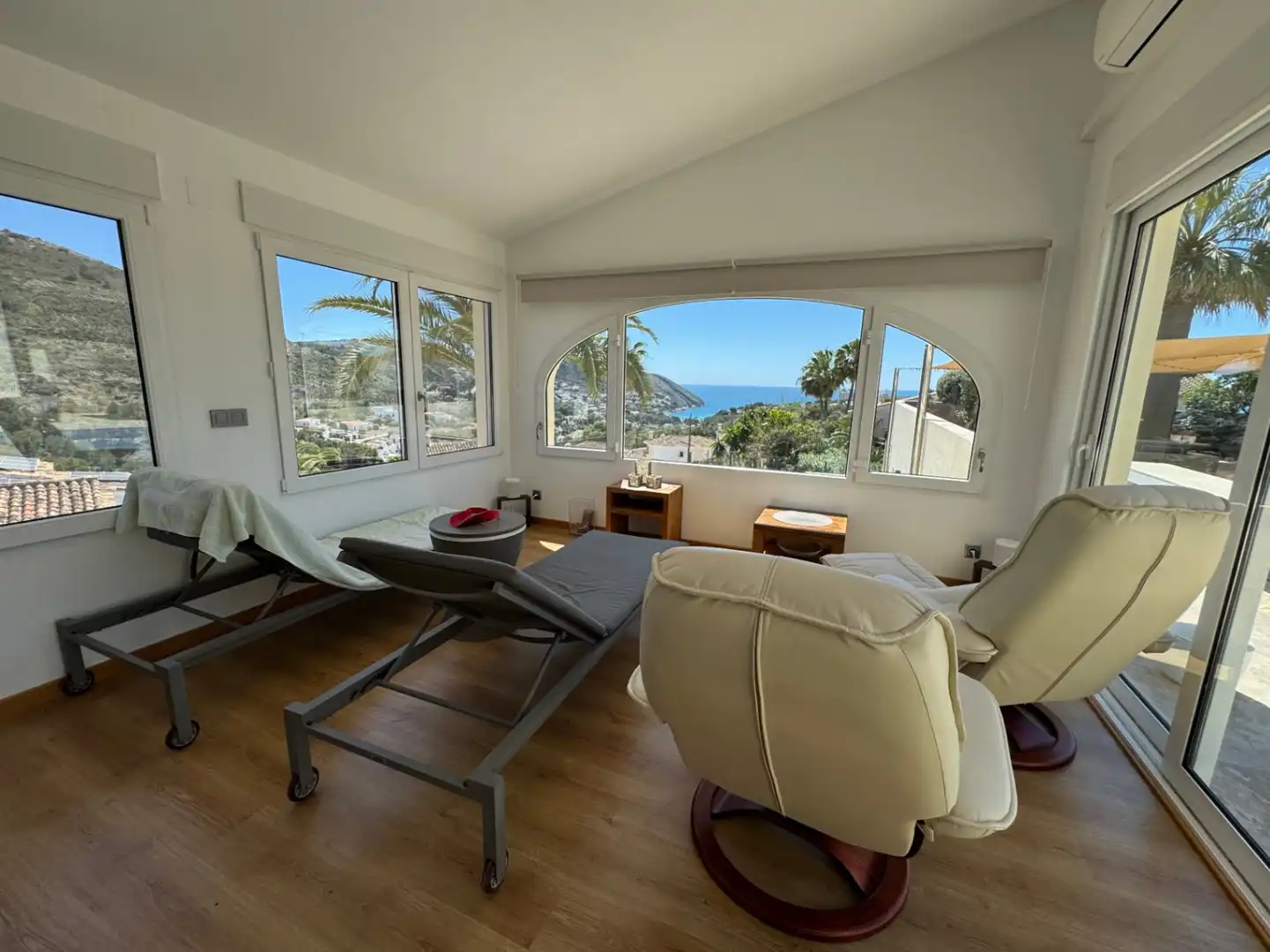 Living room of Houses for sale in Moraira  with Air Conditioner, Heating and Private garden