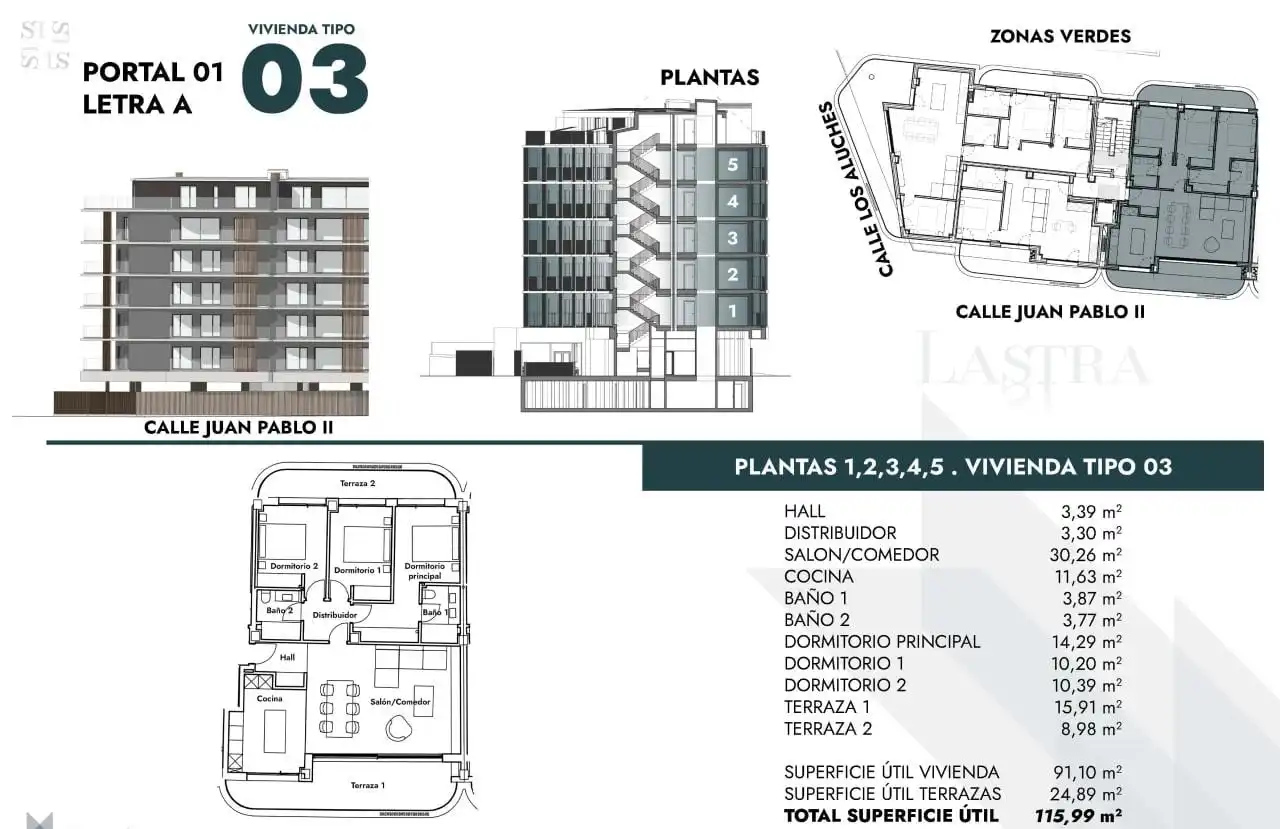 Piso en venta en León Capital  con Calefacción, Parquet y Terraza