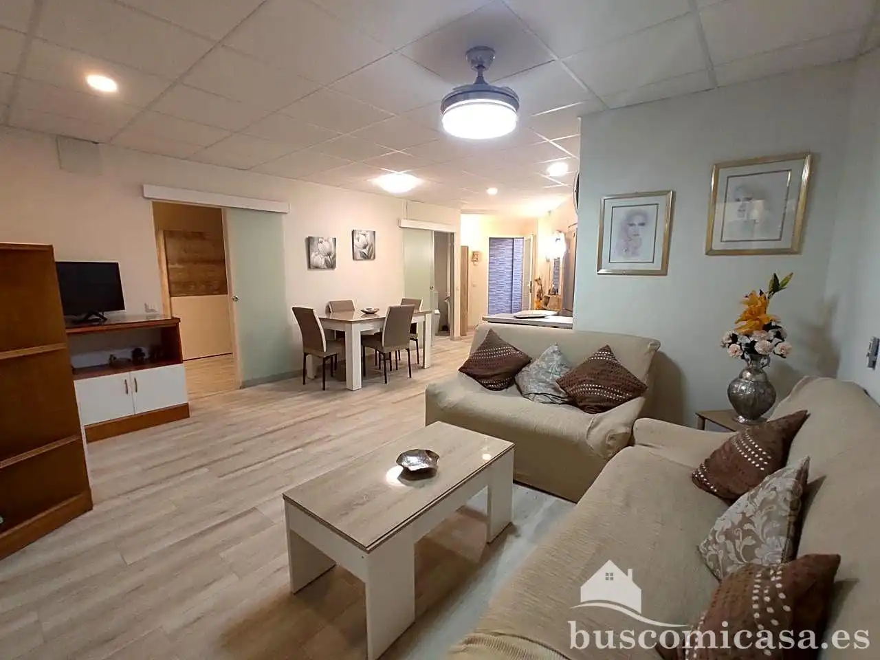 Sala de estar de Casa o chalet en venta en Linares con Aire acondicionado, Jardín privado y Terraza