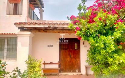 Exterior view of House or chalet for sale in Sant Antoni de Portmany  with Air Conditioner and Terrace