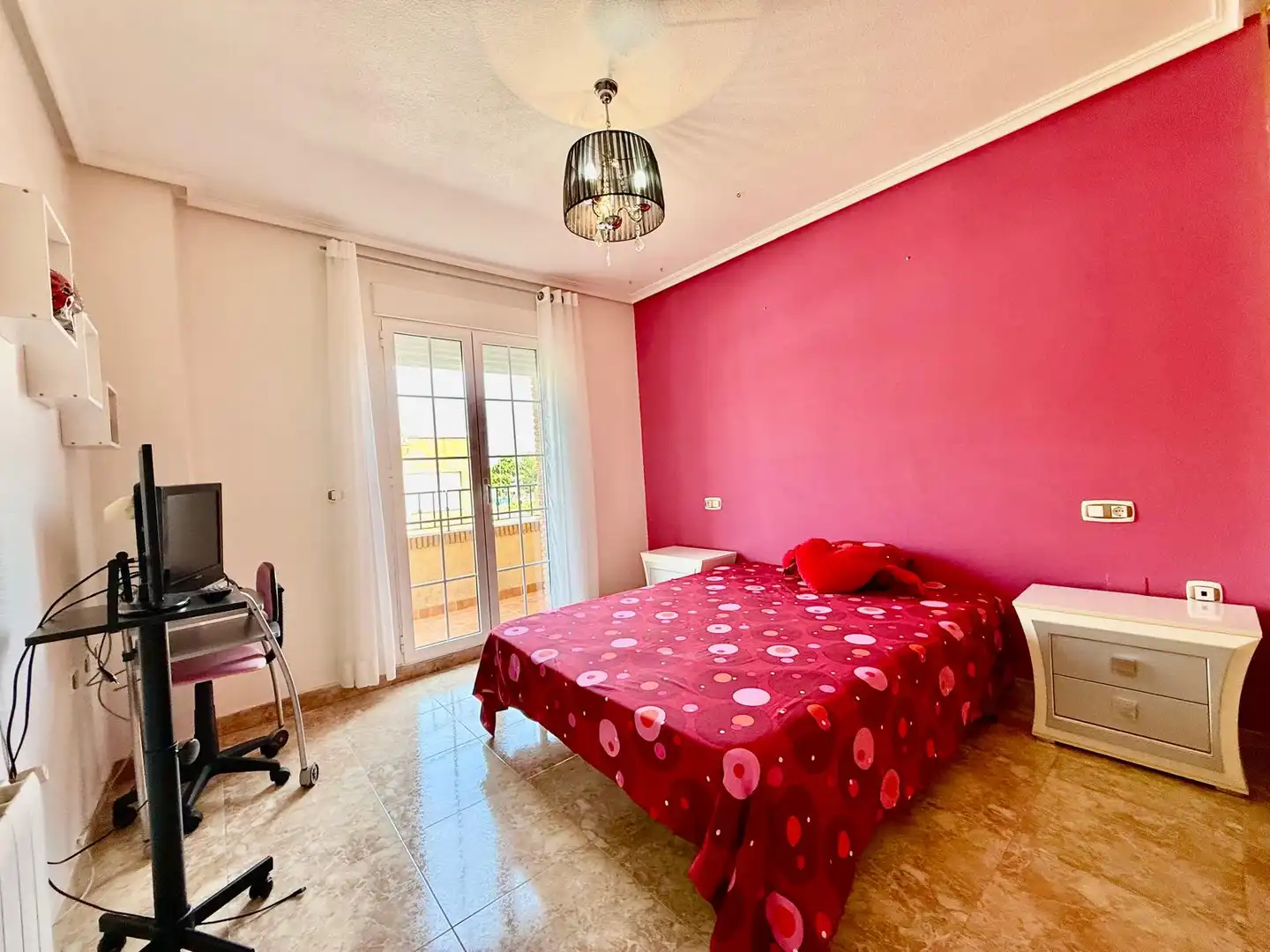 Habitación de Casa adosada en venta en San Pedro del Pinatar con Aire acondicionado, Jardín privado y Terraza