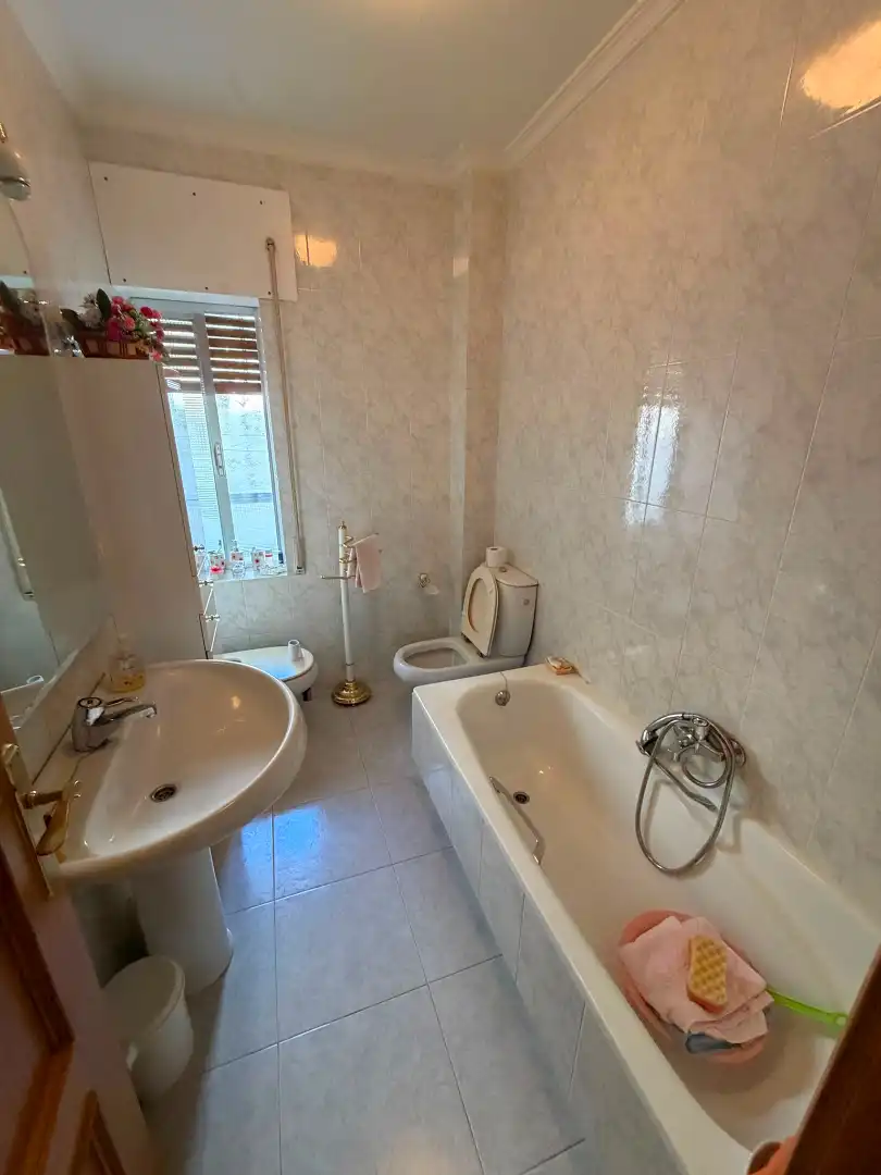 Bathroom of Flat for sale in Ávila  with Heating, Parquet flooring and Terrace