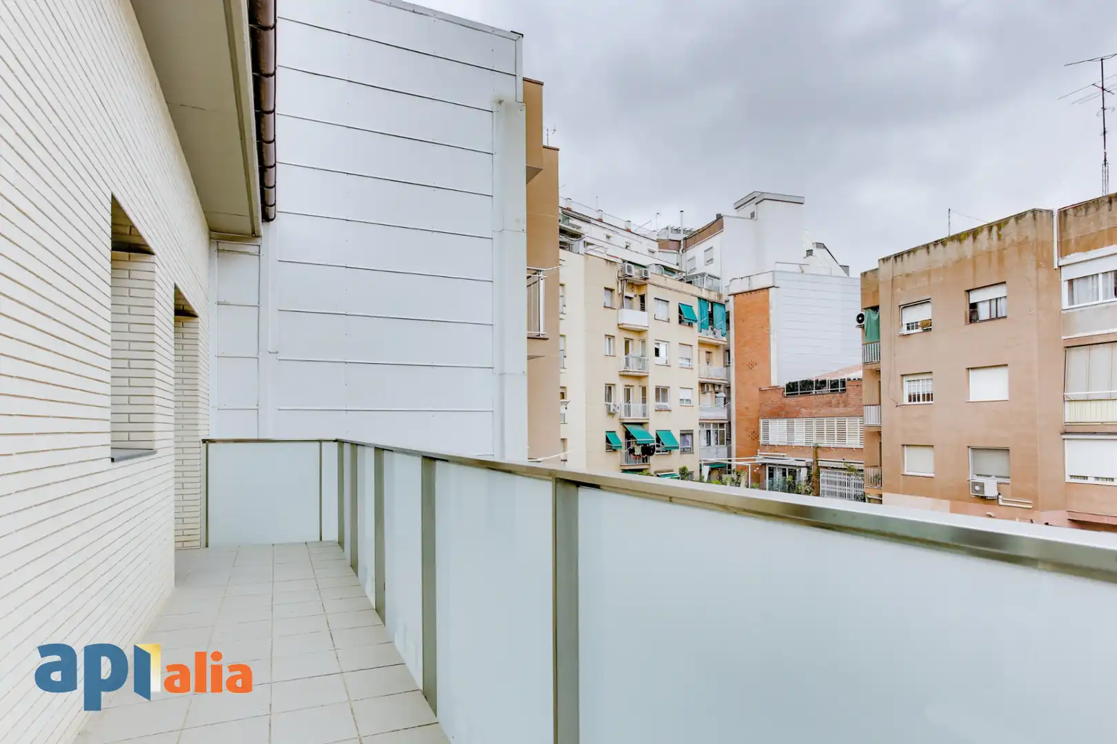 Balcony of Duplexes for sale in Esplugues de Llobregat  with Air Conditioner, Heating and Storage room
