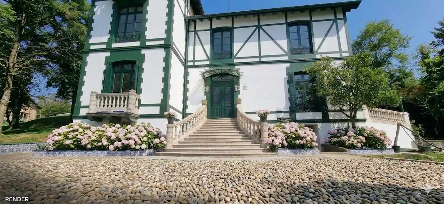Vista exterior de Finca rústica en venta en Donostia - San Sebastián  con Calefacción, Jardín privado y Terraza