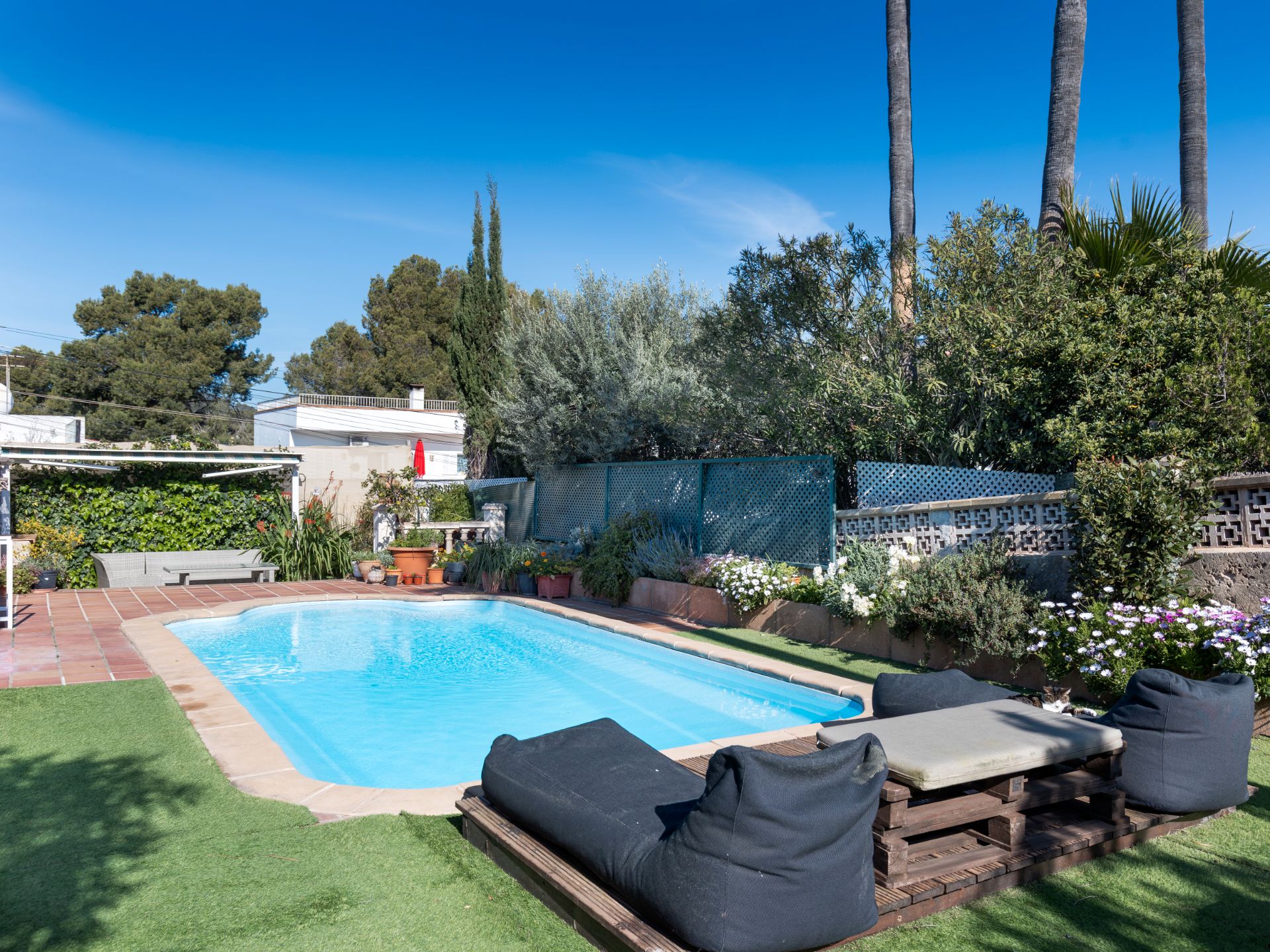 Swimming pool of House or chalet for sale in Calvià  with Air Conditioner, Heating and Private garden