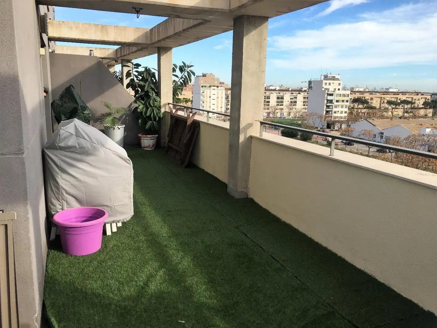 Terraza de Dúplex en venta en Albal con Terraza, Trastero y Piscina