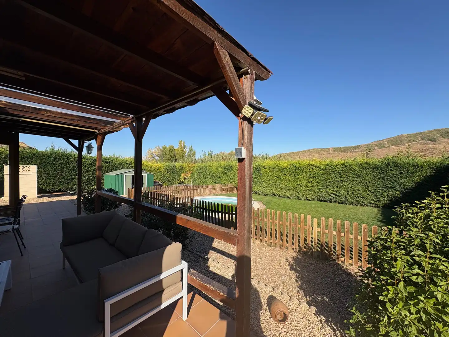 Terrassa de Finca rústica en venda en Autol amb Calefacció, Jardí privat i Terrassa