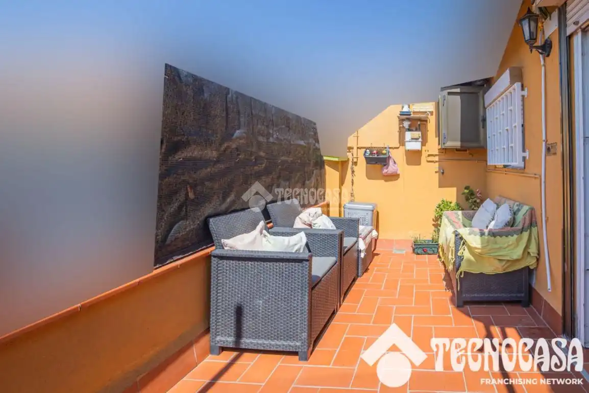 Terraza de Piso en venta en Santa Coloma de Gramenet con Aire acondicionado, Parquet y Terraza