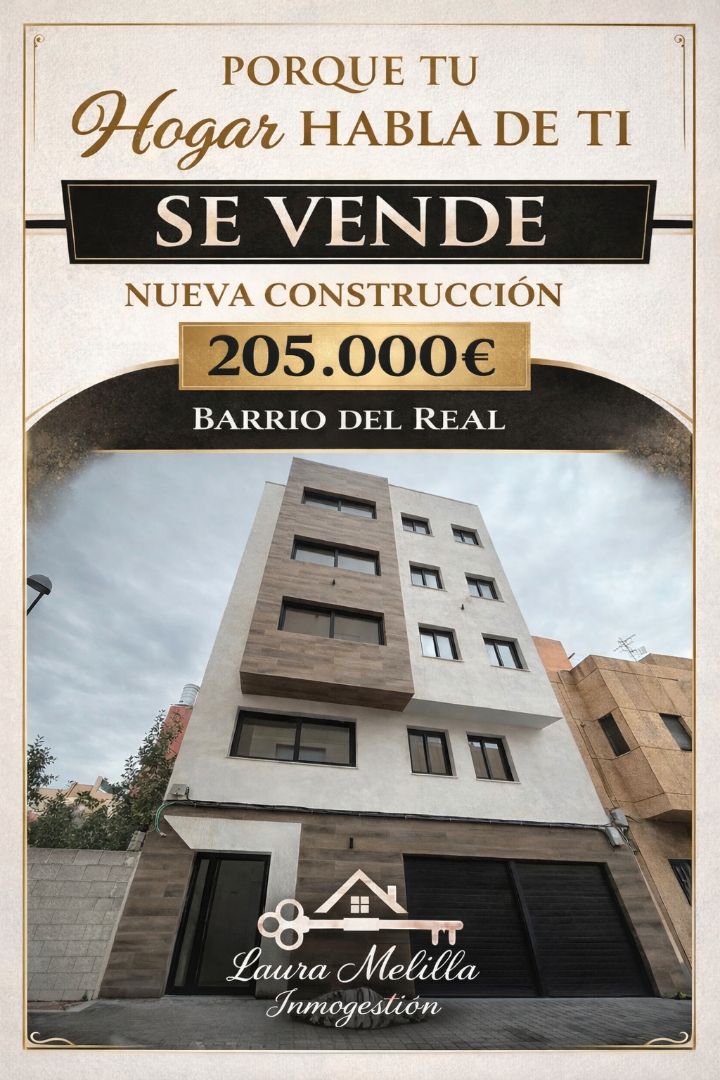 Exterior view of Flat for sale in  Melilla Capital  with Heating and Parquet flooring