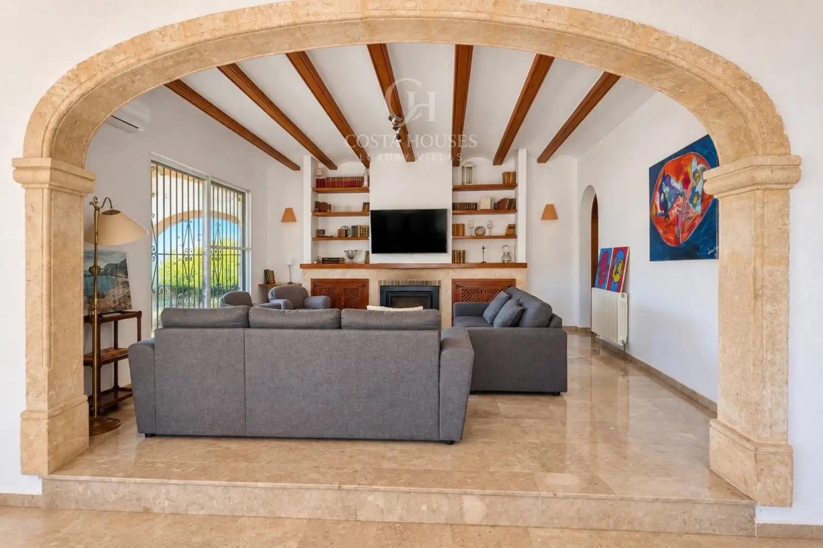 Sala de estar de Casa o chalet en venta en Partides comunes - Adsubia