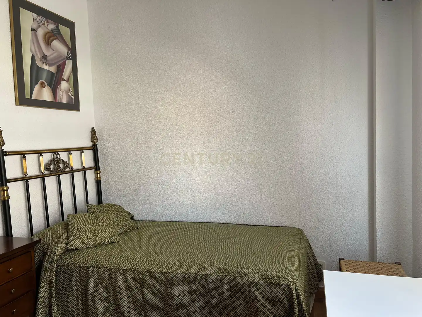 Dormitori de Apartament de lloguer en Granada amb Aire condicionat, Moblat i Forn