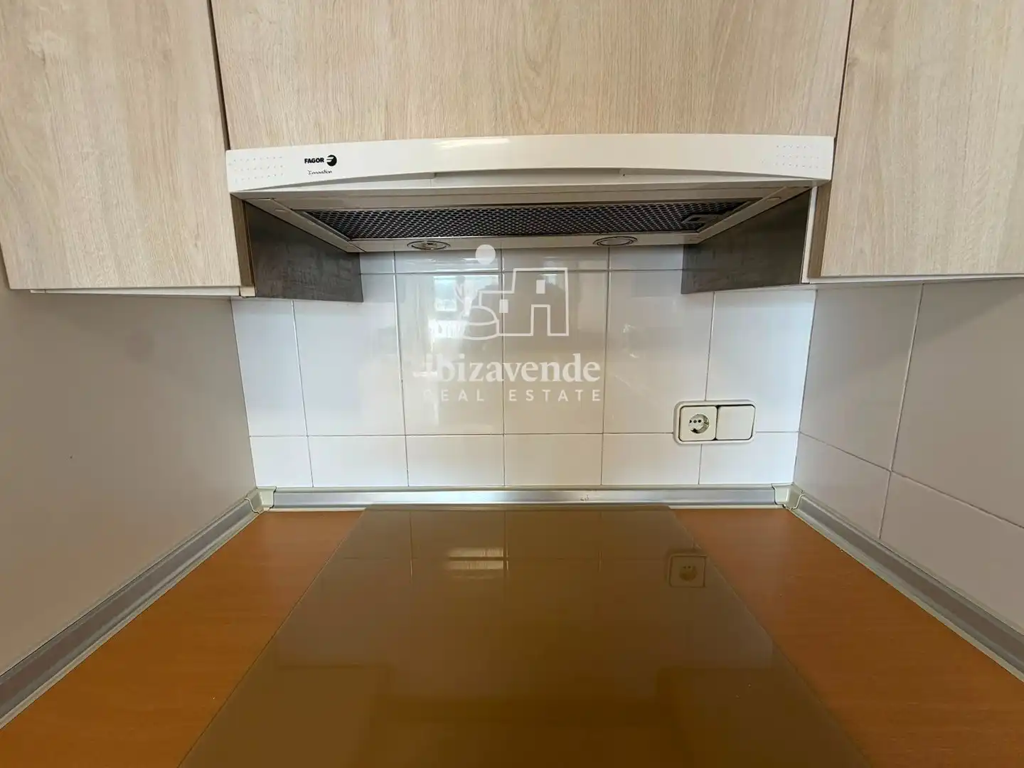 Kitchen of Flat for sale in Eivissa  with Air Conditioner, Swimming Pool and Furnished