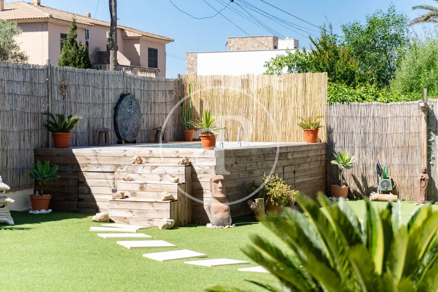 Garden of Houses for sale in Llucmajor  with Air Conditioner, Heating and Private garden
