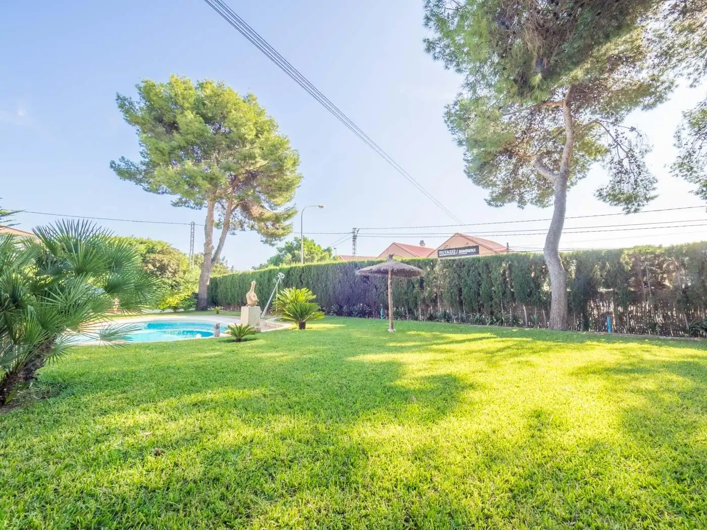 Jardí de Casa o xalet en venda en Partidas de Alicante