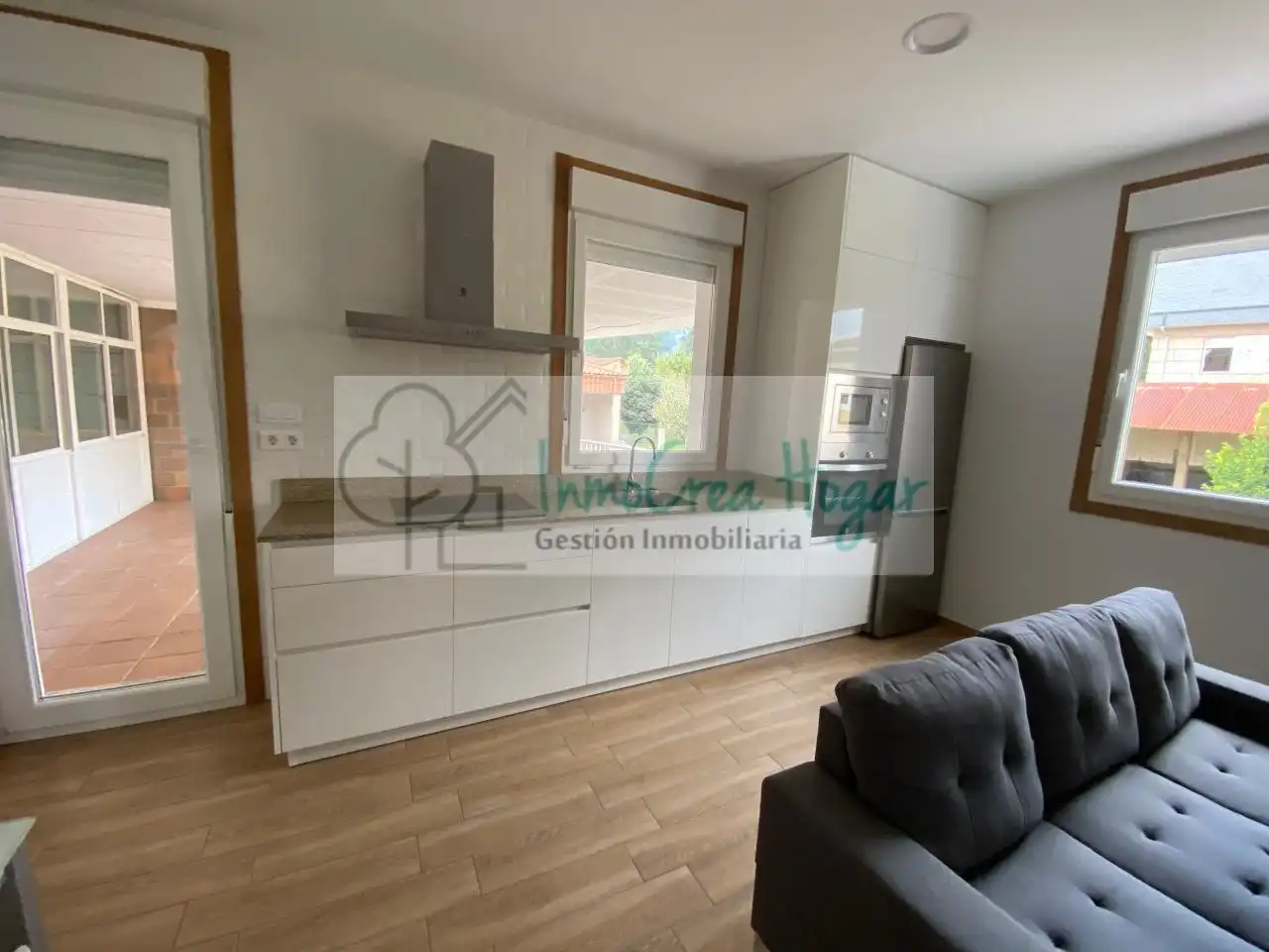 Cocina de Piso de alquiler en Mos con Calefacción, Terraza y Trastero