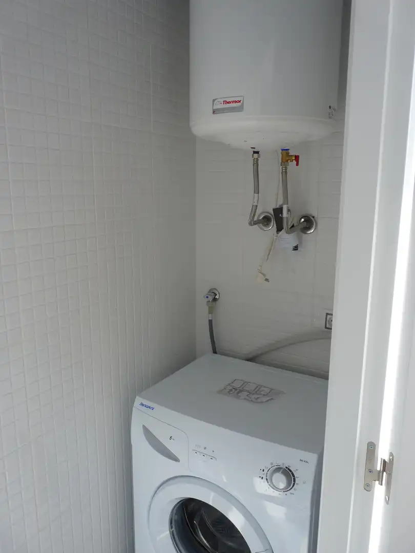 Baño de Piso de alquiler en Barcelona con Aire acondicionado, Calefacción y Parquet