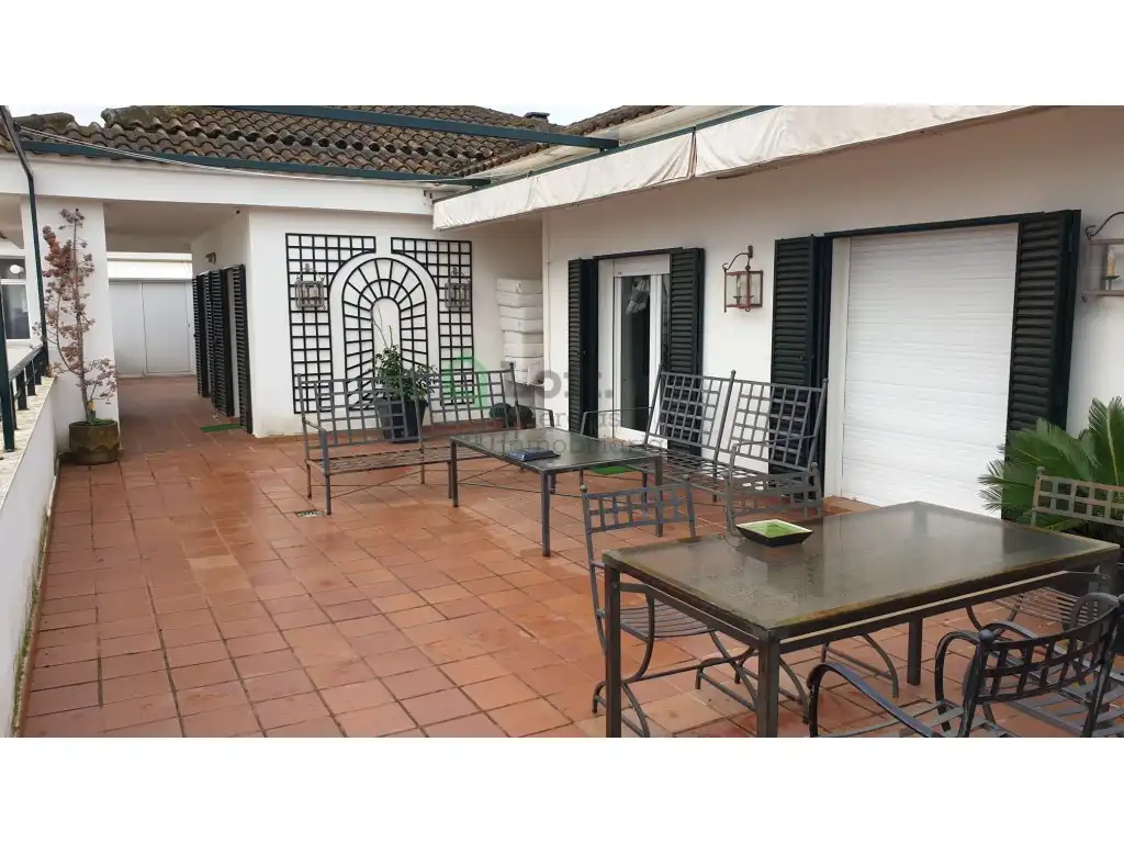 Terraza de Ático de alquiler en Badajoz con Aire acondicionado, Jardín privado y Terraza