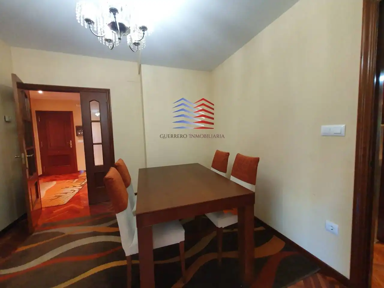 Dining room of Flat for rent in Ourense Capital   with Heating, Parquet flooring and Storage room