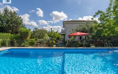 Swimming pool of House or chalet for sale in Cájar  with Heating, Private garden and Terrace