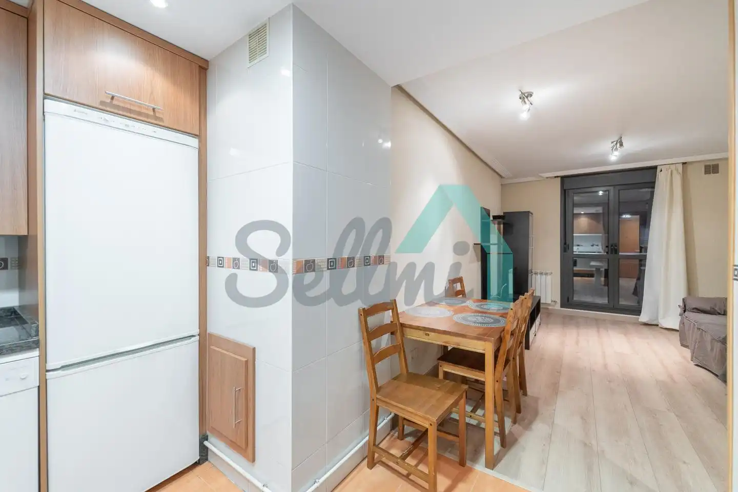 Kitchen of Flat for rent in San Martín del Rey Aurelio  with Heating, Furnished and Balcony