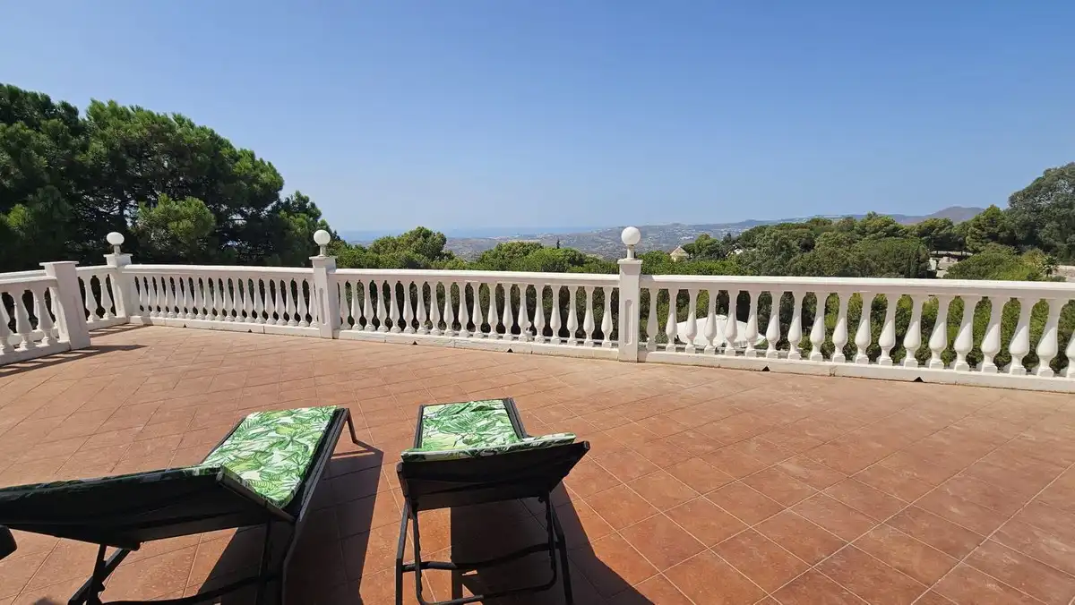 Terraza de Casa o chalet en venta en Mijas