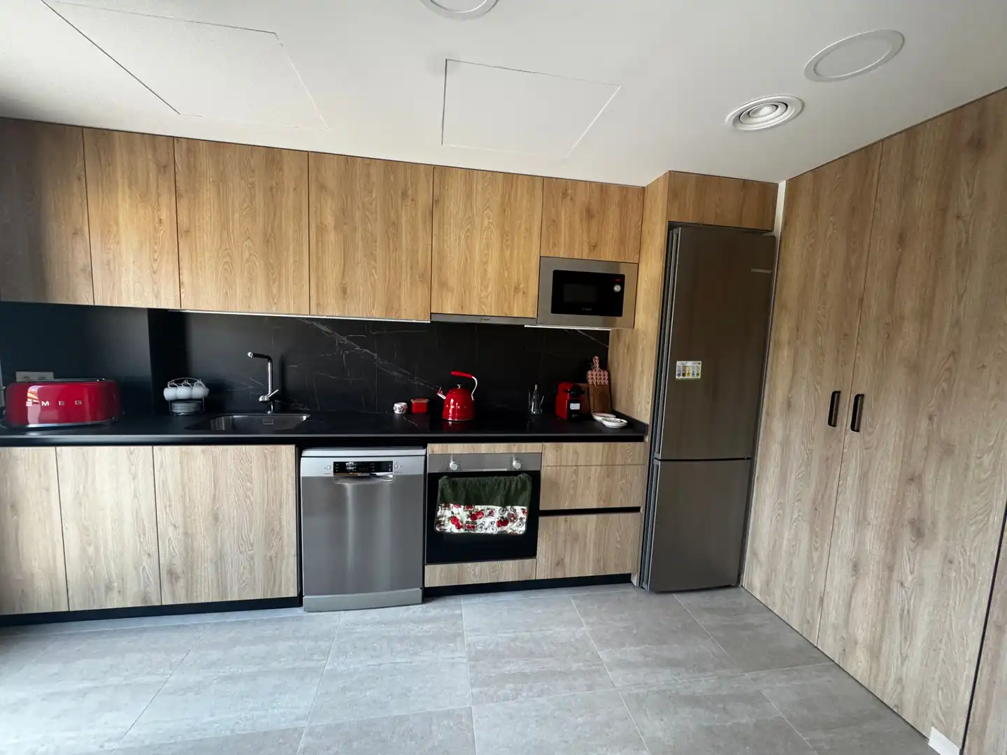 Kitchen of Flat for rent in Mollet del Vallès  with Air Conditioner, Heating and Parquet flooring