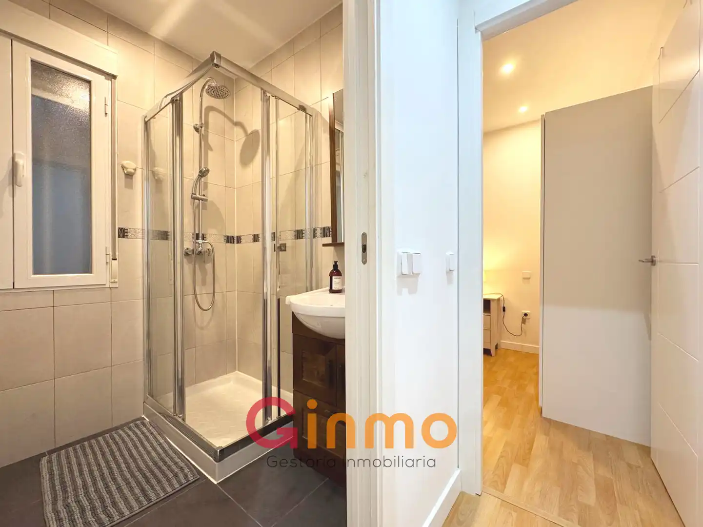 Bedroom of Flat for rent in Madrid  with Air Conditioner, Heating and Parquet flooring