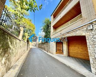 Exterior view of Single-family semi-detached for sale in Sant Feliu Sasserra  with Terrace