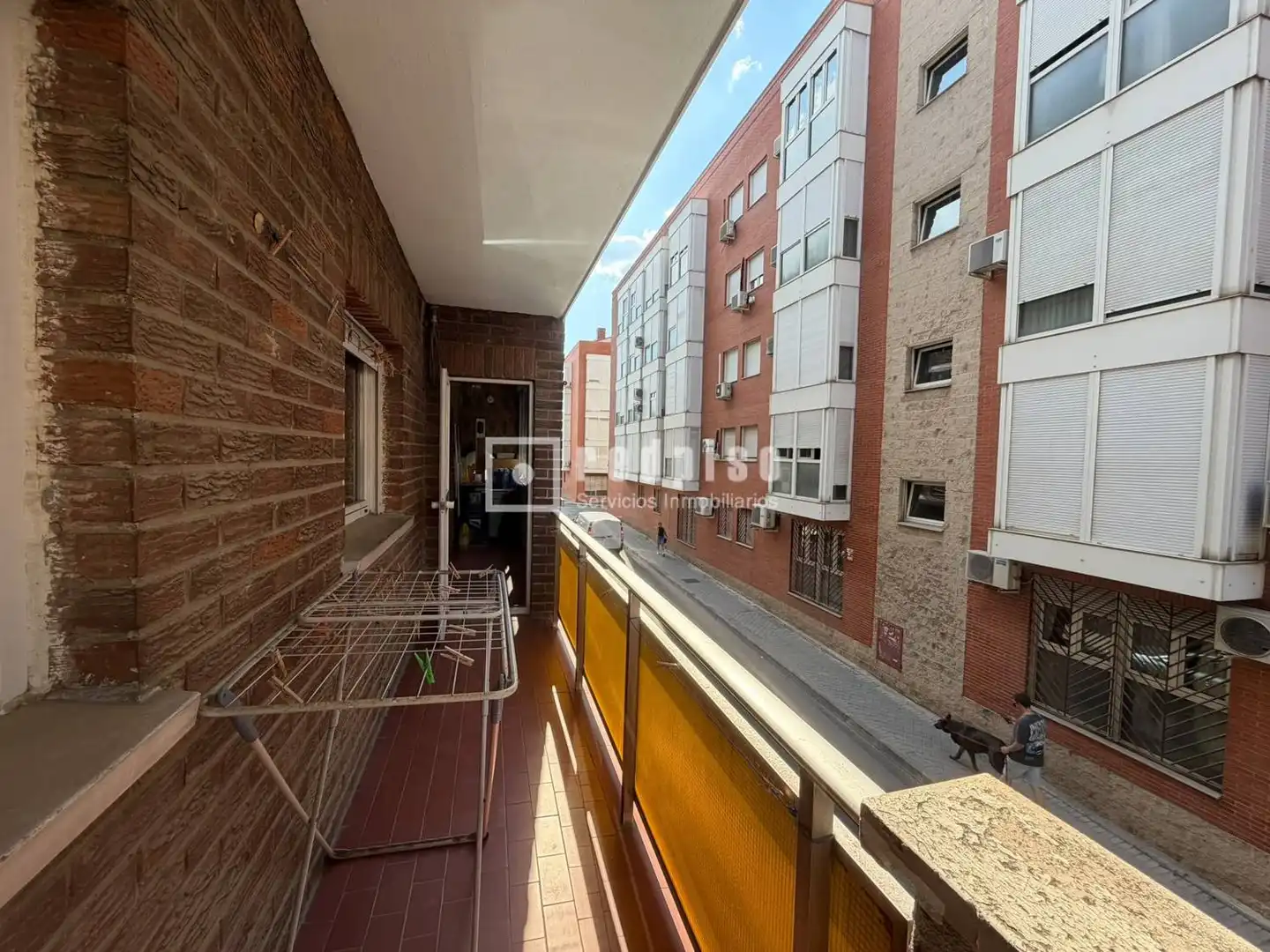 Balcony of Flat for sale in Madrid  with Heating, Private garden and Parquet flooring