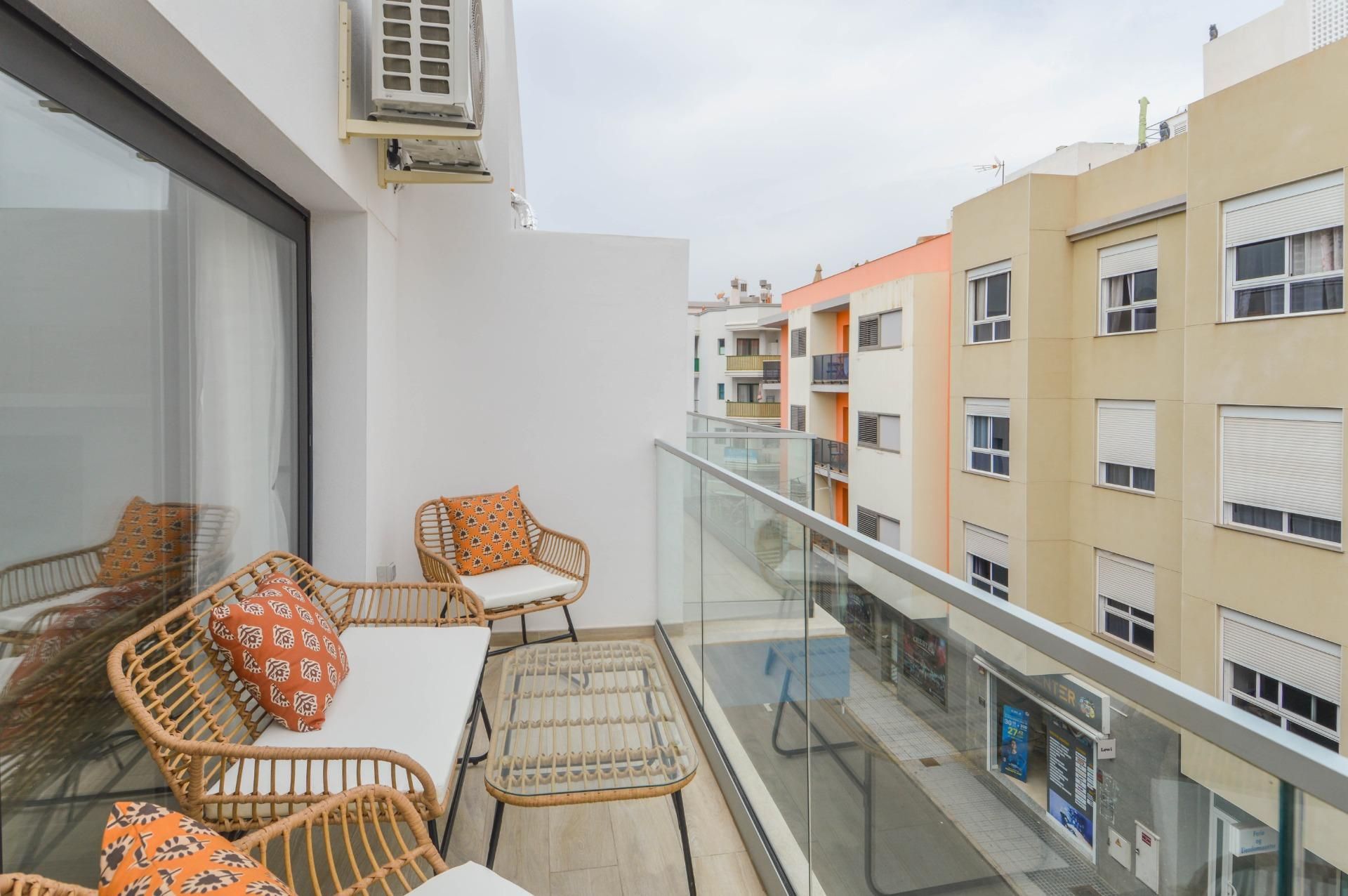 Balcony of Apartment to rent in Mogán  with Air Conditioner, Terrace and Storage room